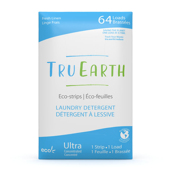 Eco-strip Laundry Detergent - Fresh Linen - 64 Loads (24 Unit Master Carton)