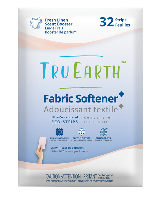 Fabric Softener⁺ Eco-Strips - Fresh Linen - 32 Loads (24 Unit Master Carton)